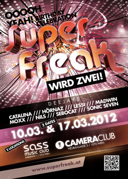 Superfreak! @ SASS Music Club